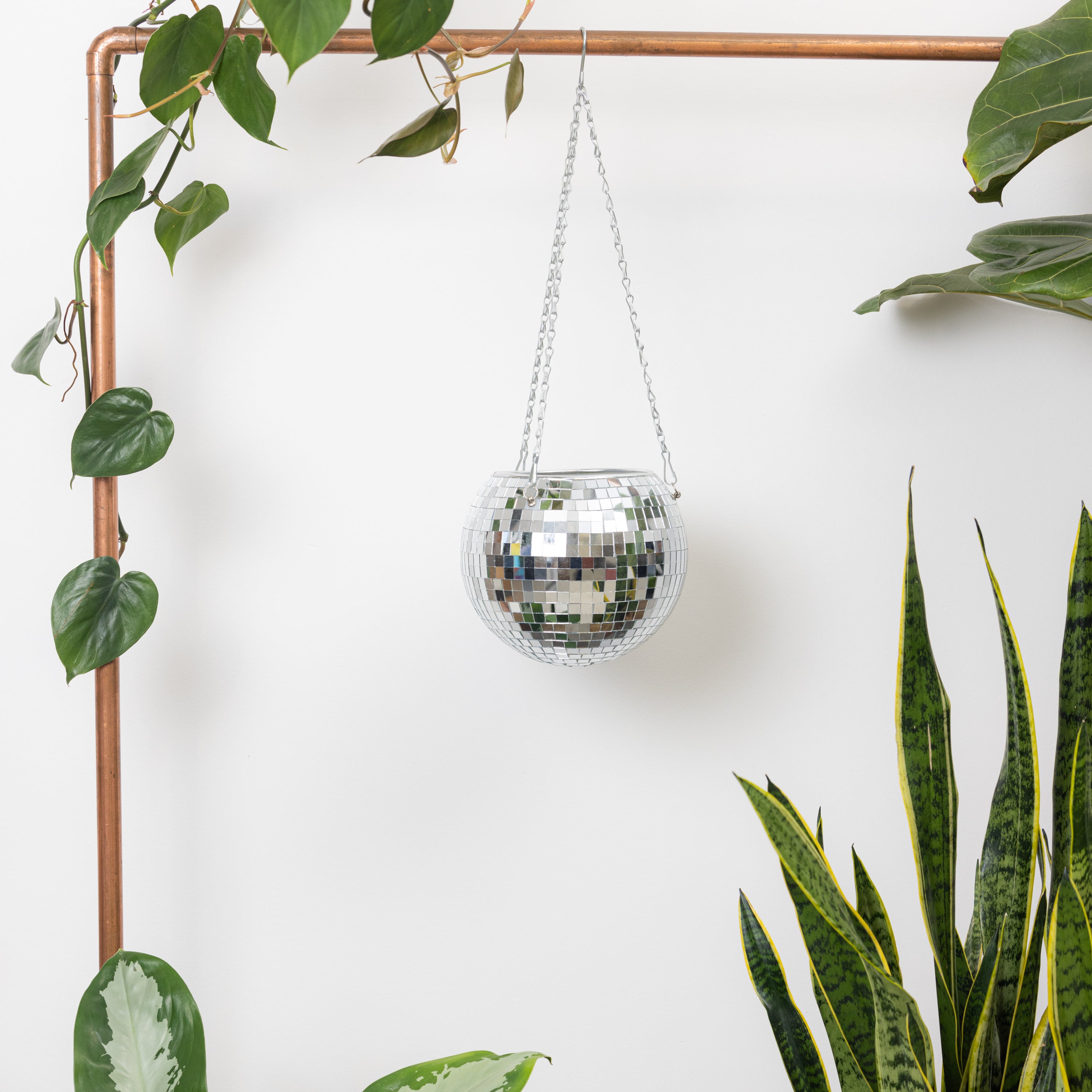 Disco Ball Planter