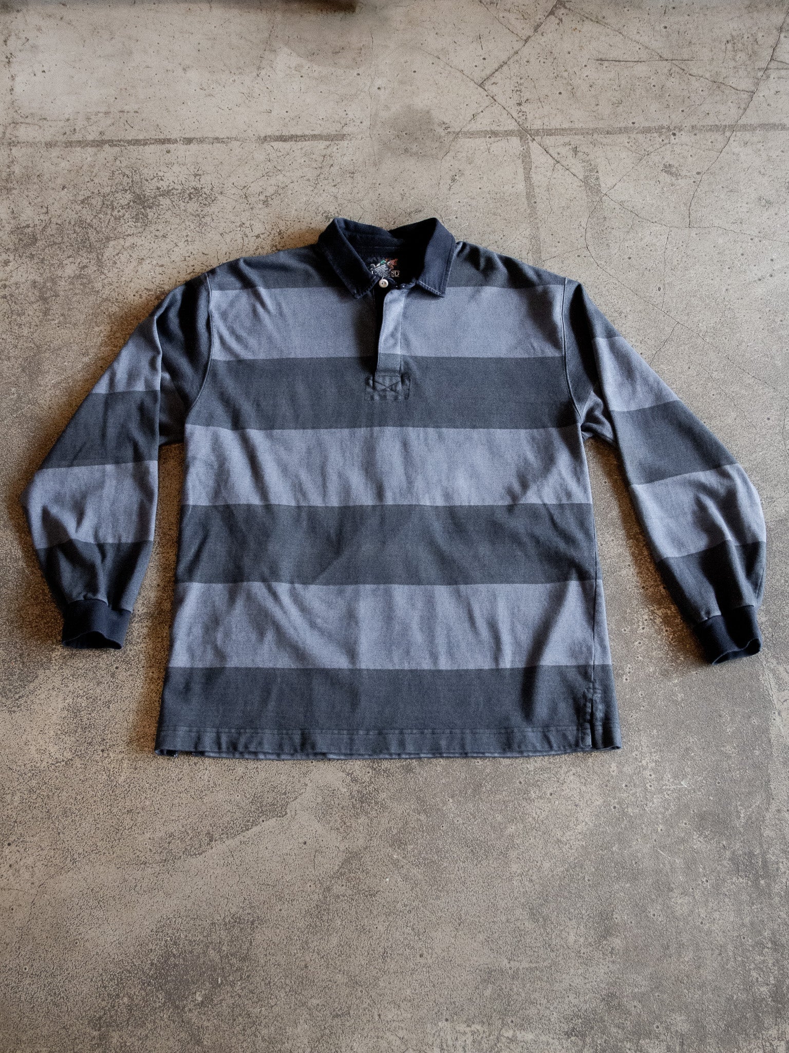 Blue Stripe Polo Shirt