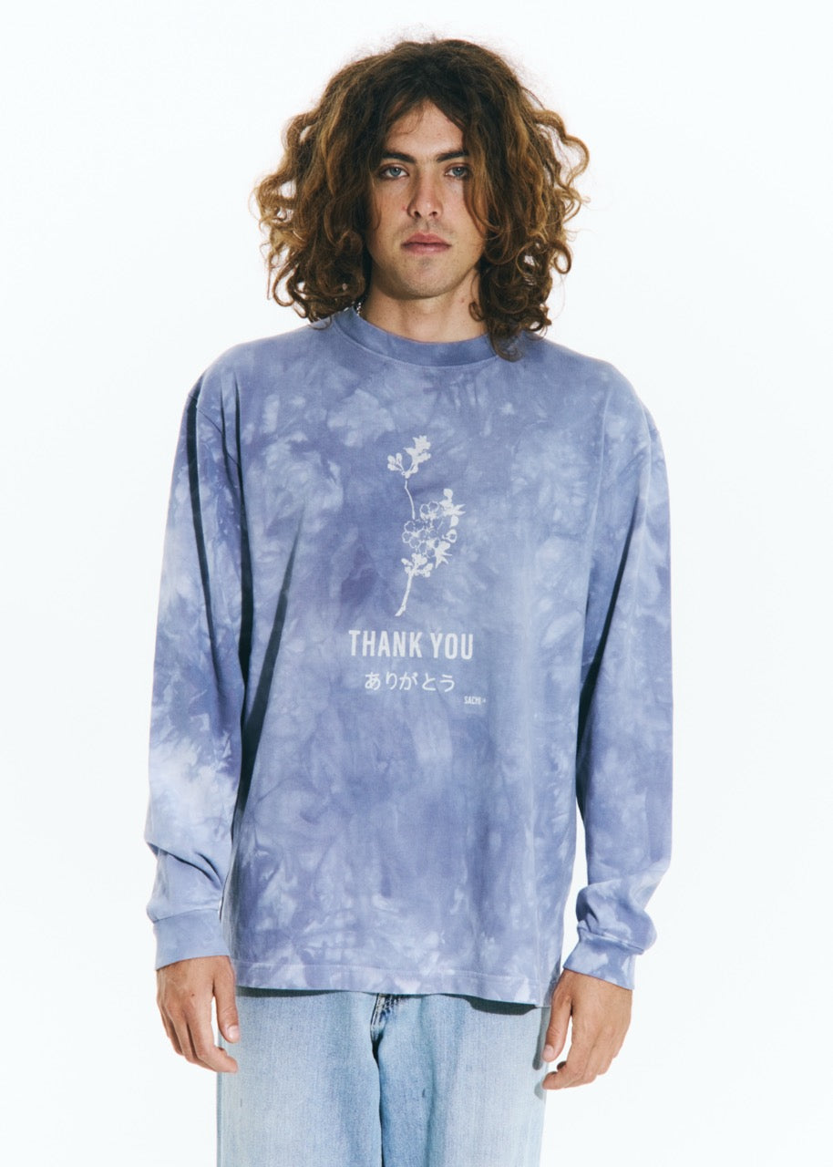 完売！【MIRROR9】Tie-dye longsleeve Tshirts Earthy Ice Dye Spiral Long Sleeve Tie Dye Shirt - Paradisiac