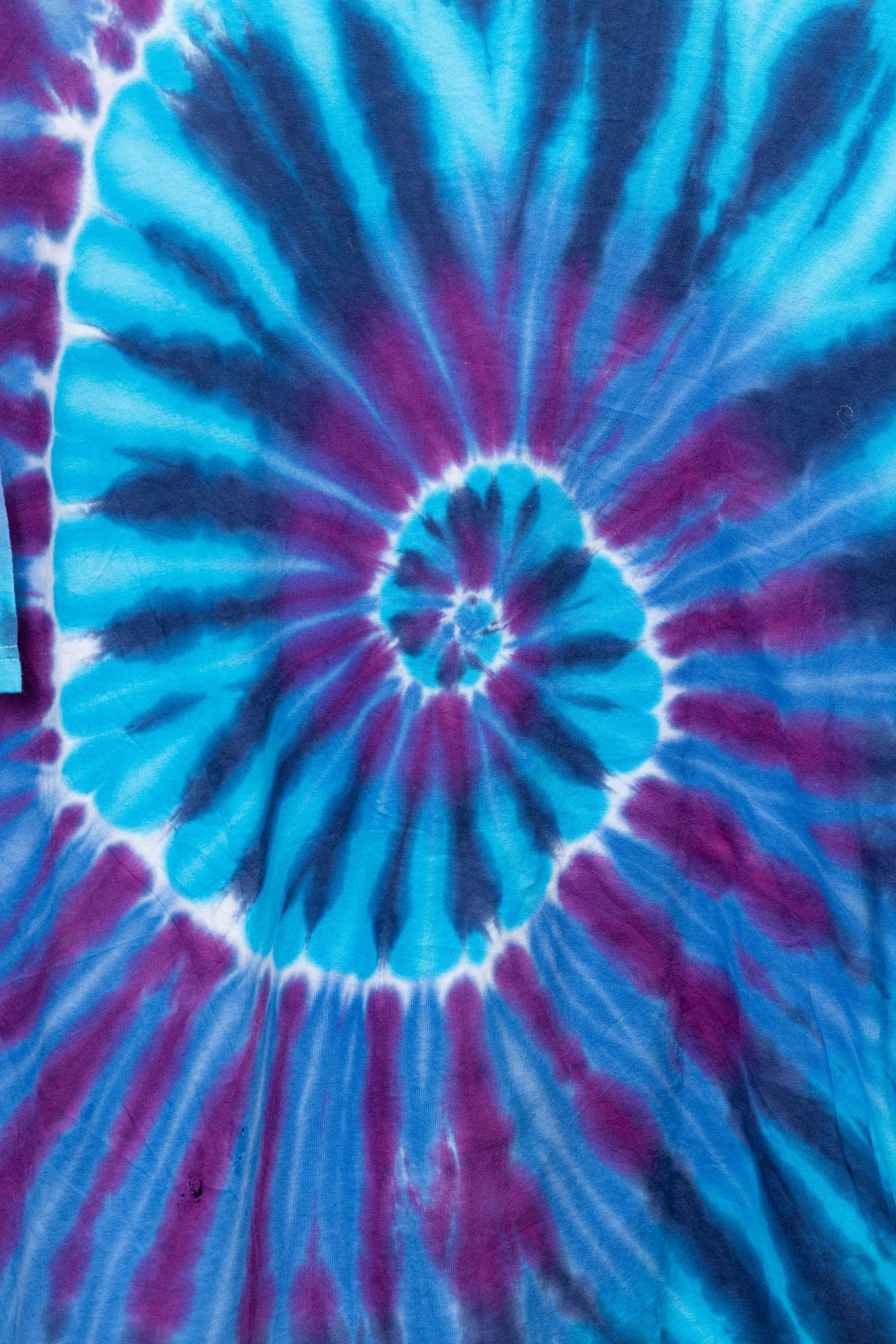 Swirl Tie Dye Thank You Vintage T-Shirt