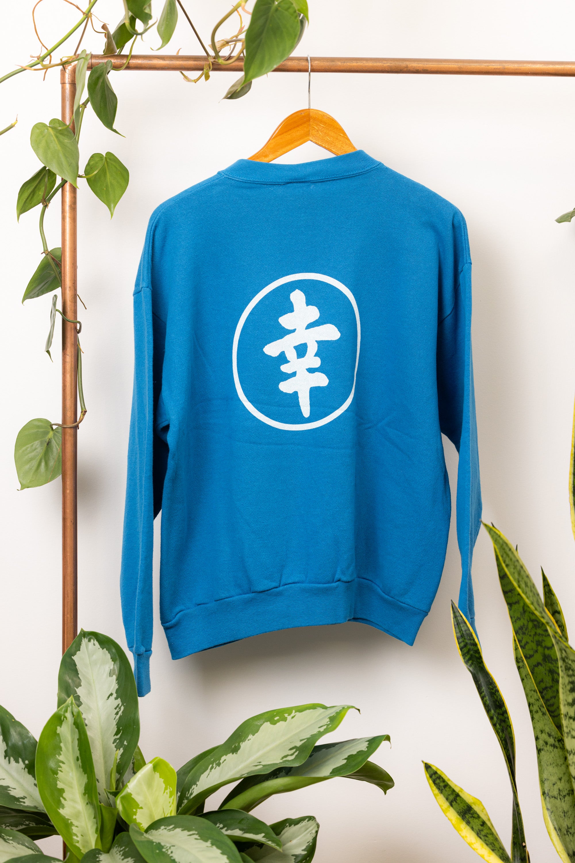 Blue SACHI.LA Vintage Crewneck Sweatshirt