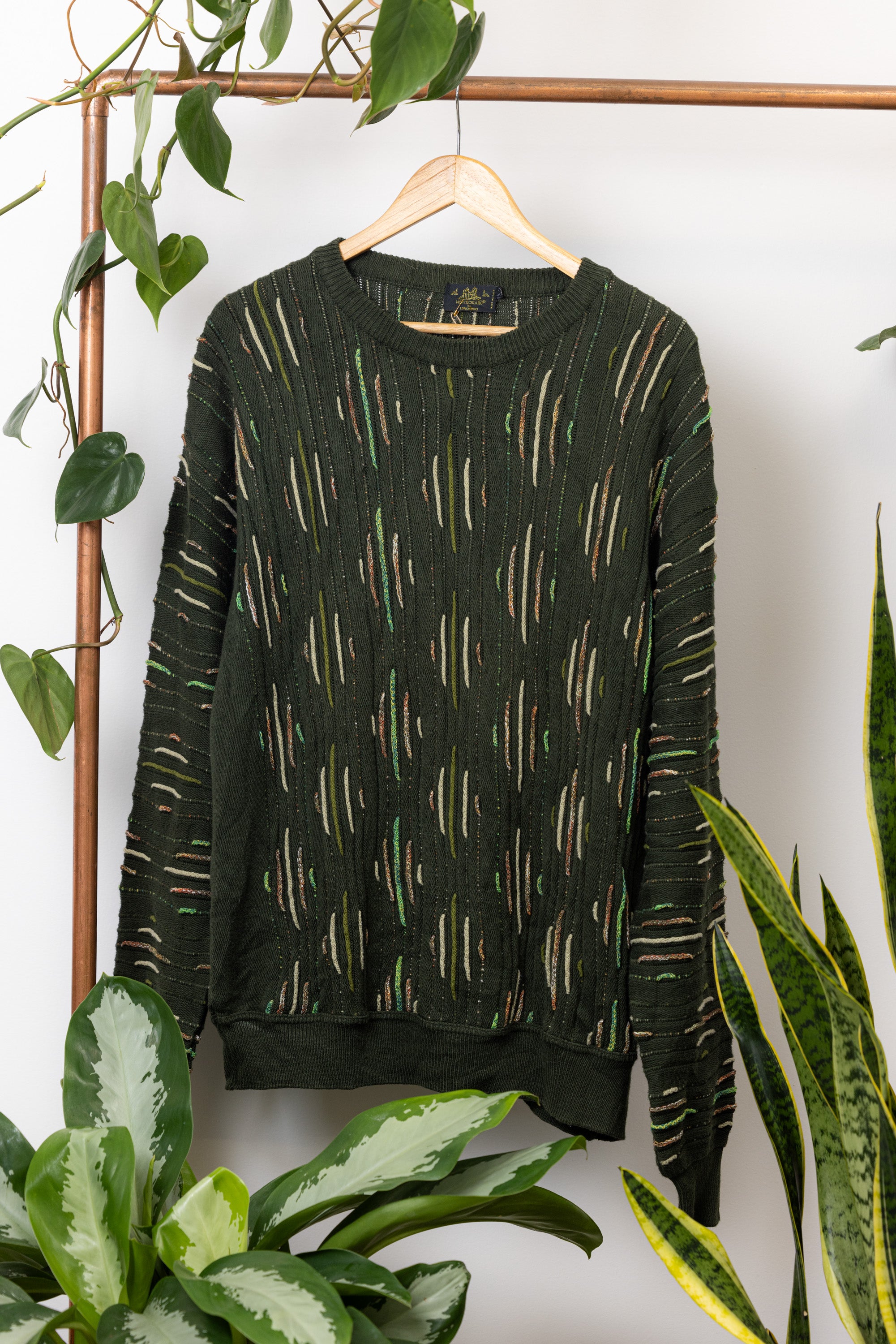 Garden Textured Knit Sweater