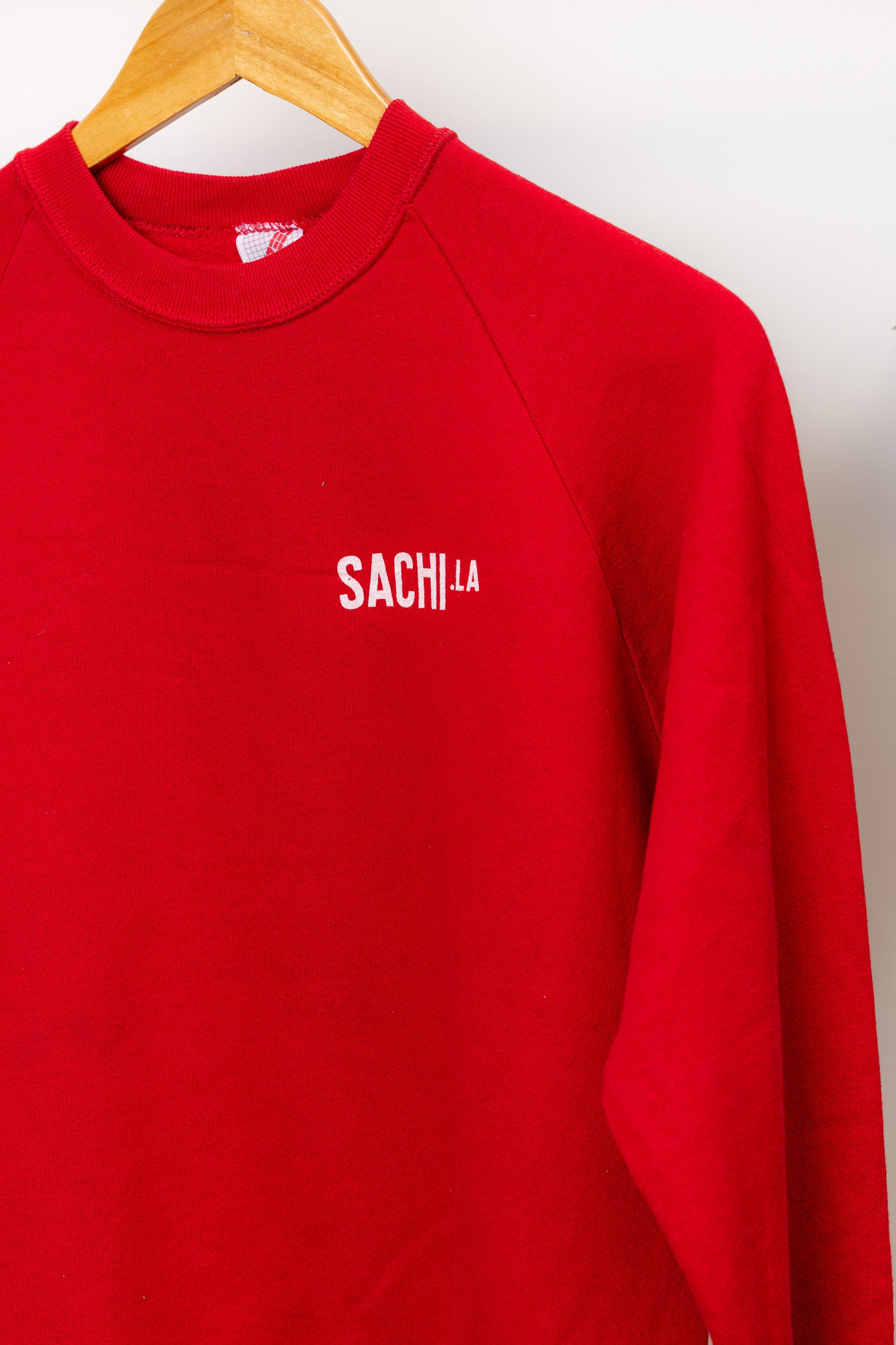 Red SACHI.LA Vintage Crewneck Sweatshirt