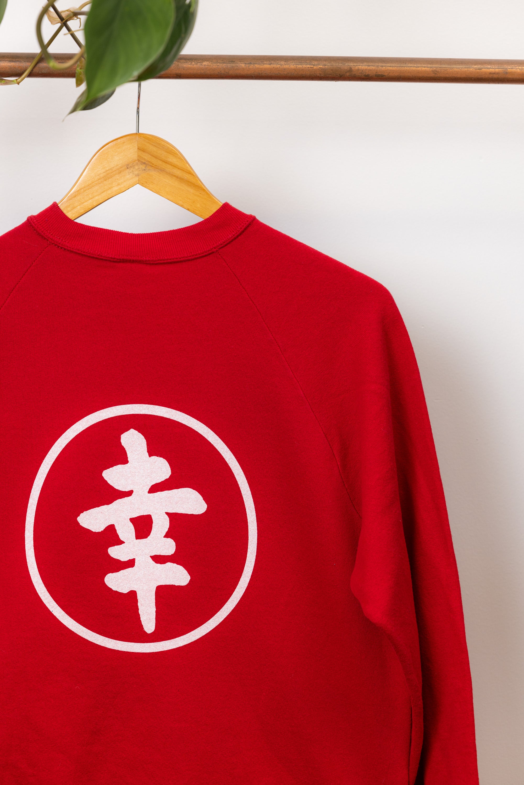 Red SACHI.LA Vintage Crewneck Sweatshirt