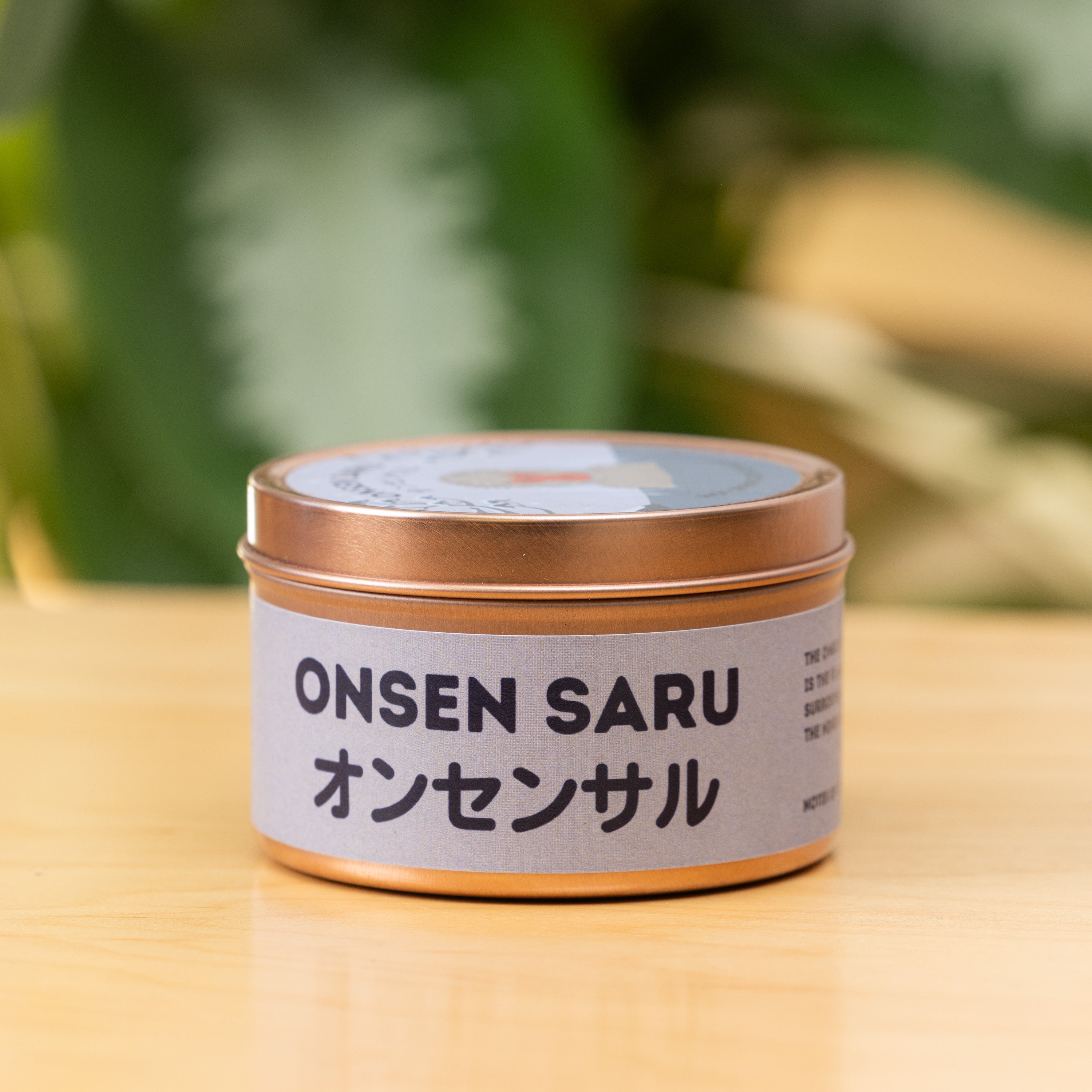 Onsen Saru Candle