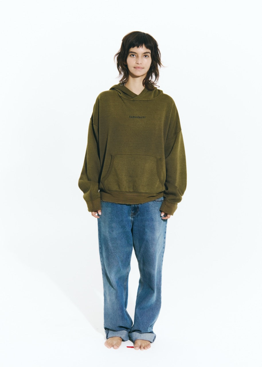 Vintage Tomodachi Flower Stamp Hoodie