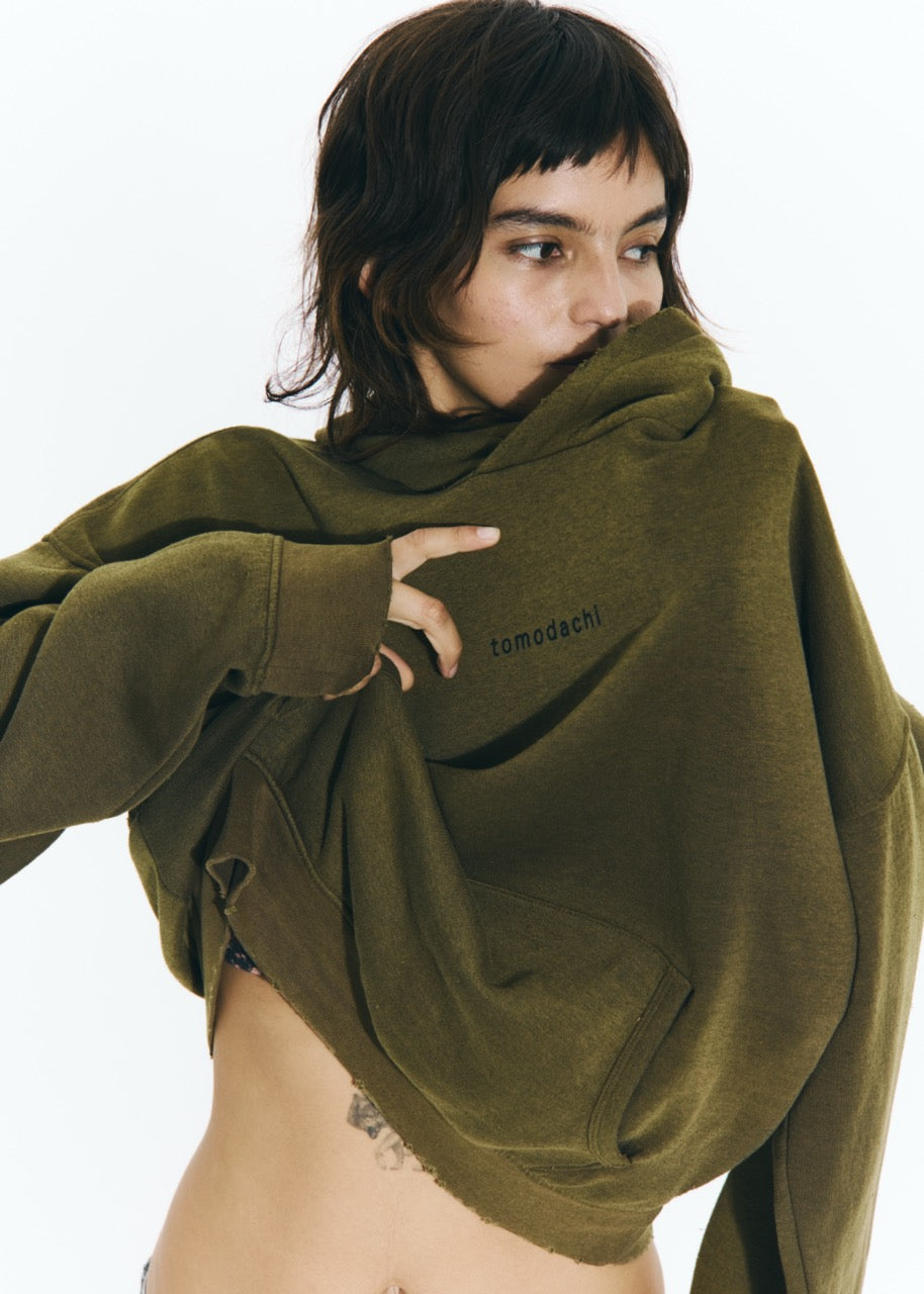 Vintage Tomodachi Flower Stamp Hoodie